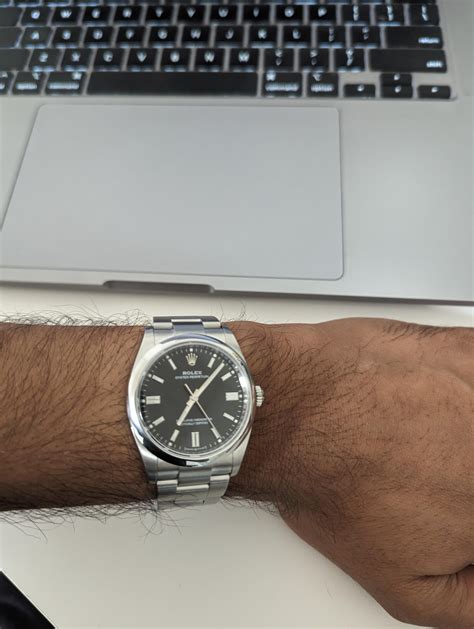 rolex op39 vs op36 on wrist|Hands.